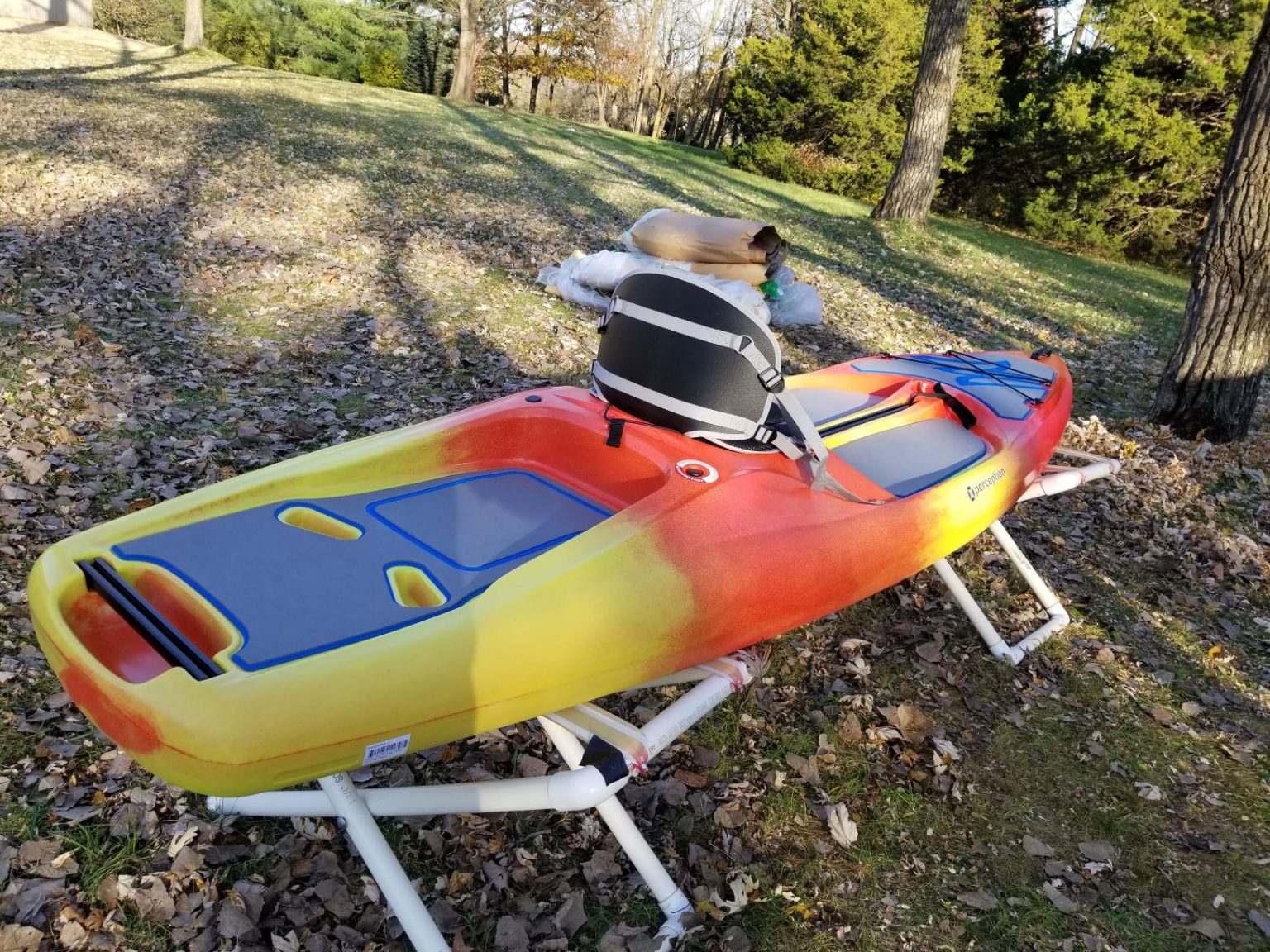 Perception Hi Life 11 Hybrid SUP kayak Sunset Some Beach Outfitters